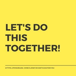 Lets do this together!